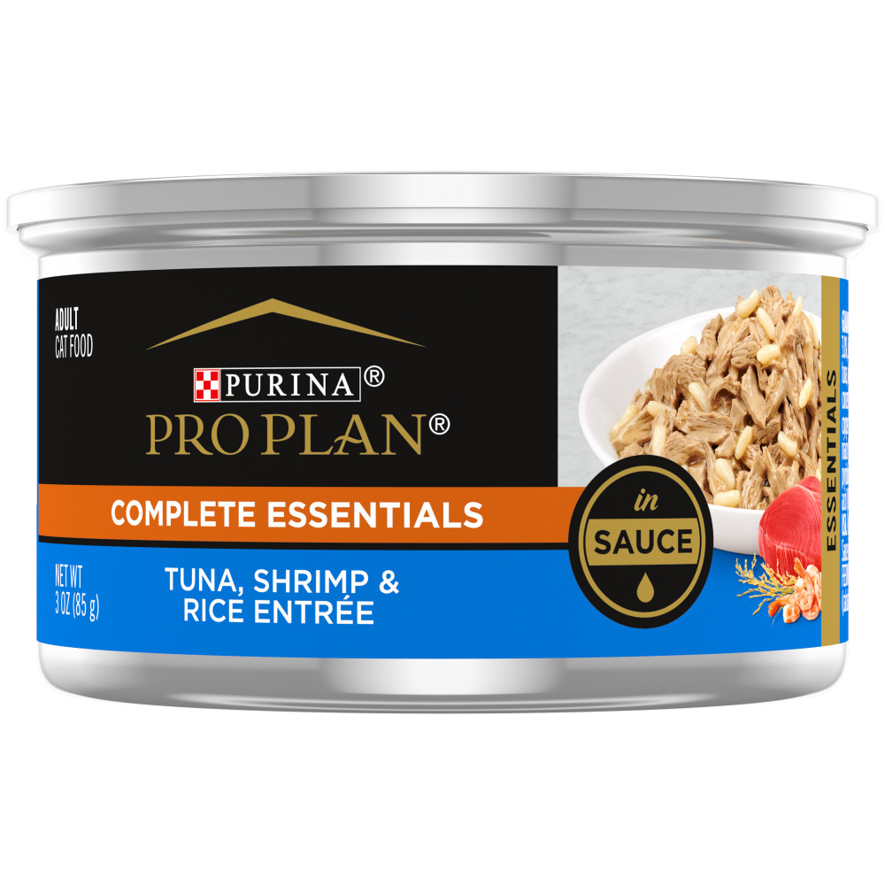 ProPlan Complete Essentials Tuna Shrimp and Rice in Sauce Wet Cat Food