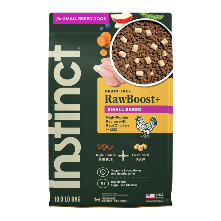 Instinct Raw Boost Small Breed Grain-Free Chicken Meal Dry Dog Food