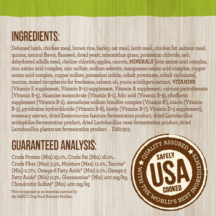 Merrick Healthy Grains Lamb and Brown Rice Adult Dry Dog Food