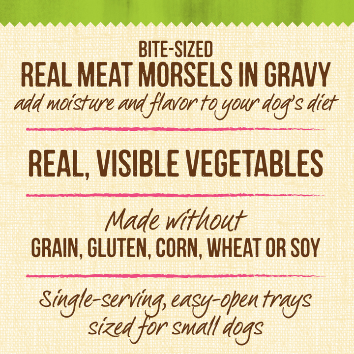 Merrick Lil' Plates Grain Free Lamb Chop Stew Small Breed Adult Wet Dog Food