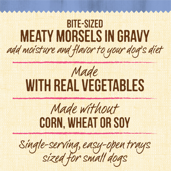 Merrick Lil' Plates Grain Free Pint Sized Pup Small Breed Wet Puppy Food