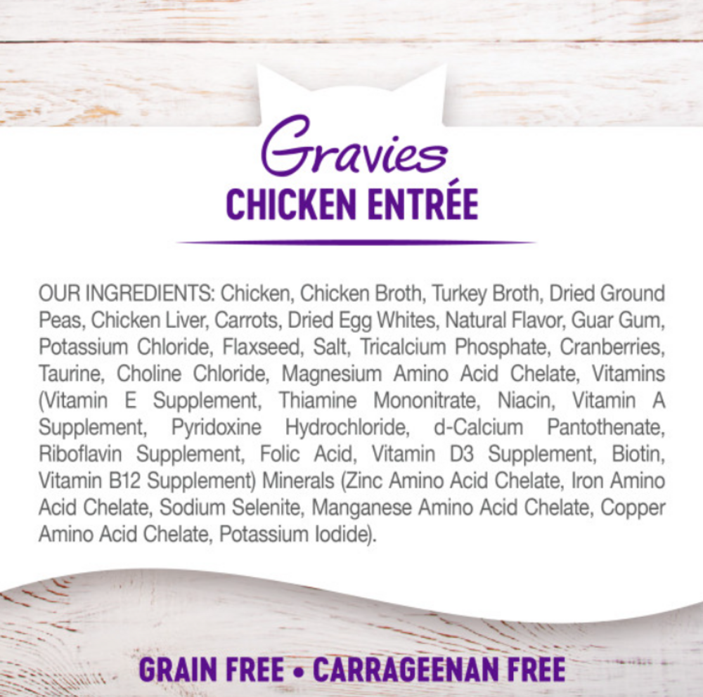 Wellness Complete Health Gravies Chicken Entree Wet Cat Food
