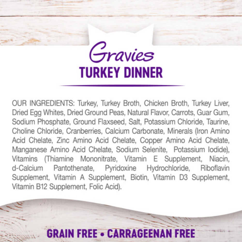 Wellness Complete Health Gravies Turkey Dinner Wet Cat Food