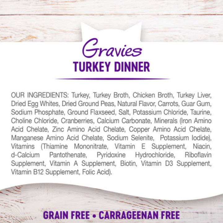 Wellness Complete Health Gravies Turkey Dinner Wet Cat Food