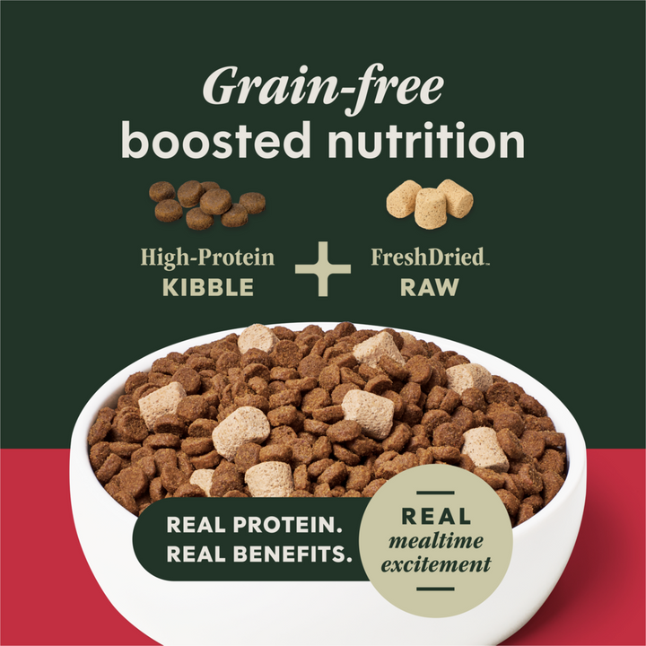 Instinct Raw Boost Grain Free Recipe with Real Beef Natural Dry Dog Food