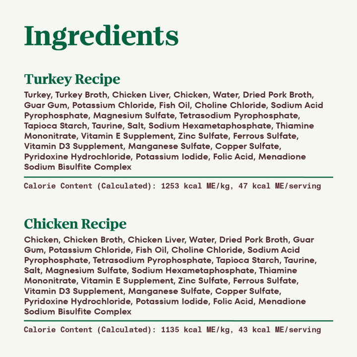 Nutro Perfect Portions Grain Free Turkey Pate and Chicken Pate Wet Cat Food Tray Variety Pack
