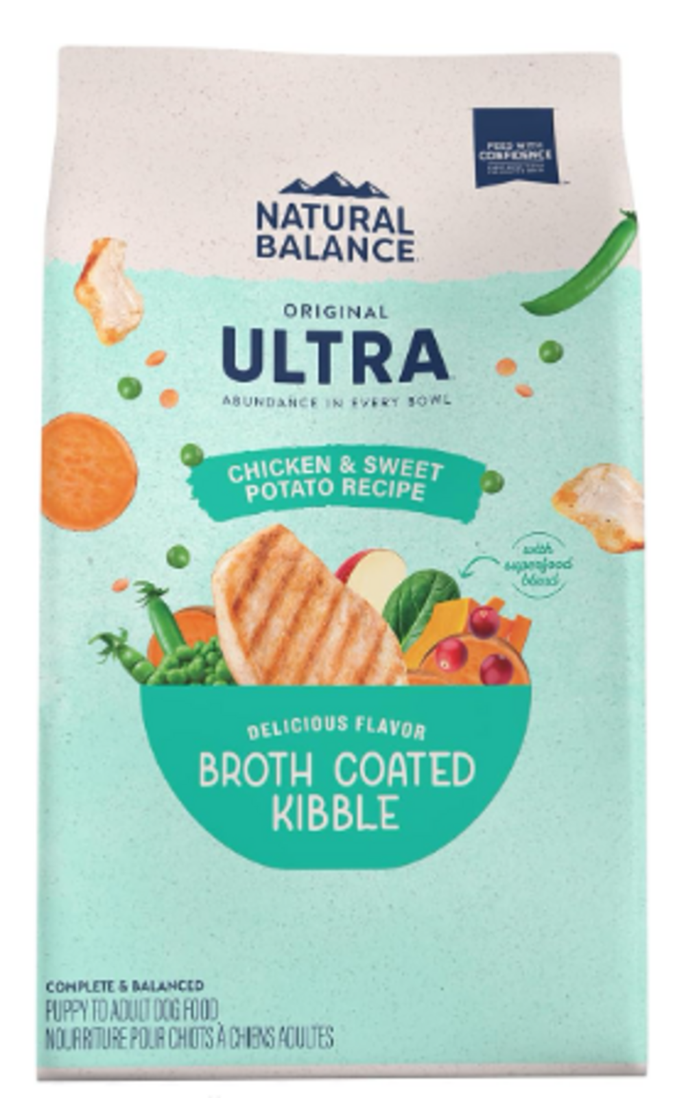 Natural Balance Original Ultra Grain Free Dry Dog Food, Chicken & Sweet Potato Recipe
