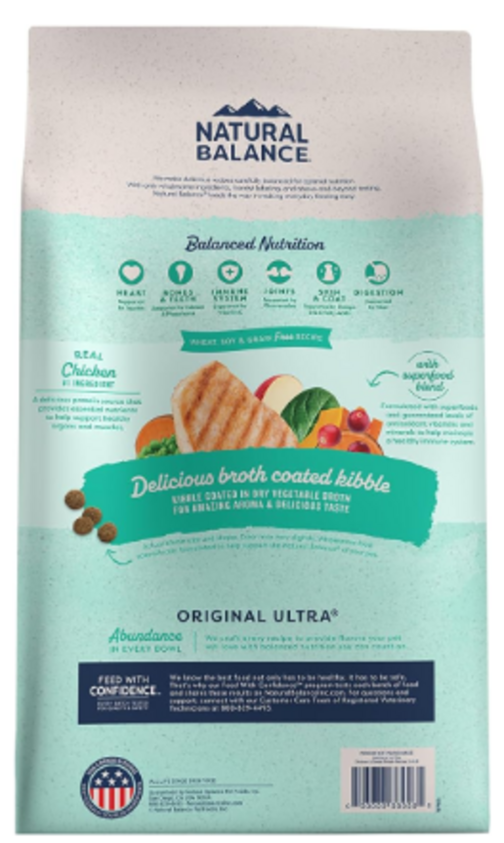 Natural Balance Original Ultra Grain Free Dry Dog Food, Chicken & Sweet Potato Recipe