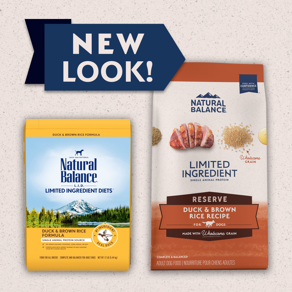 Natural Balance Limited Ingredient Reserve Dry Dog Food, Duck & Brown Rice Recipe