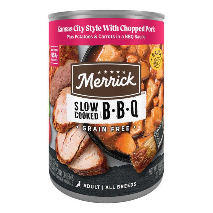 Merrick Grain Free Kansas City BBQ Pork Adult Wet Dog Food