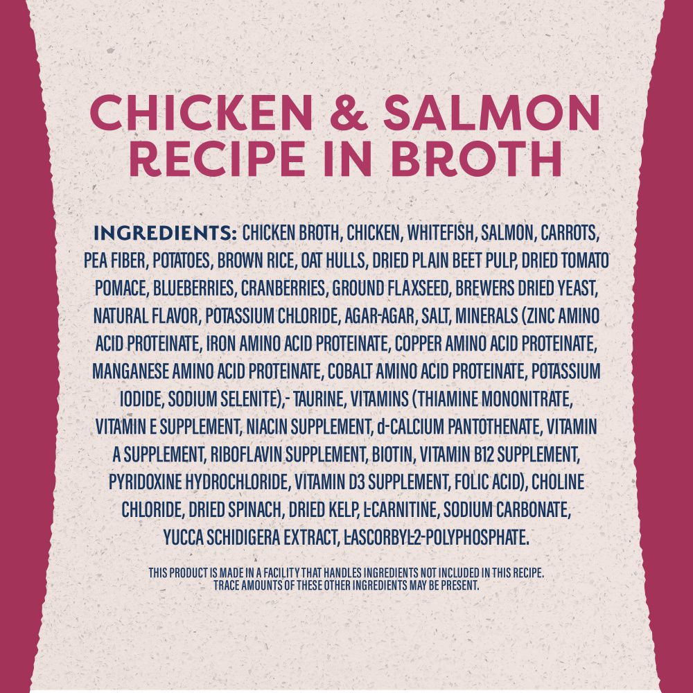 Natural Balance Original Ultra Fat Dogs Wet Dog Food, Chicken & Salmon Recipe in Broth