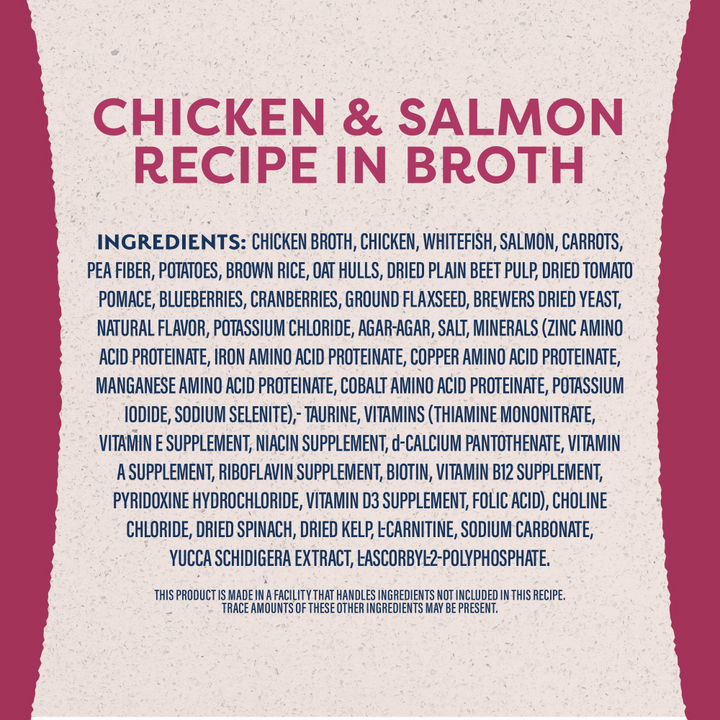 Natural Balance Original Ultra Fat Dogs Wet Dog Food, Chicken & Salmon Recipe in Broth
