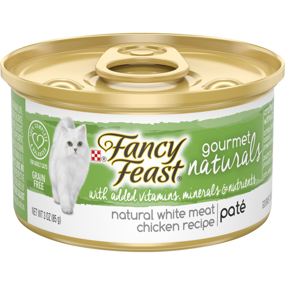 Fancy Feast Gourmet Naturals White Meat Chicken Wet Cat Food