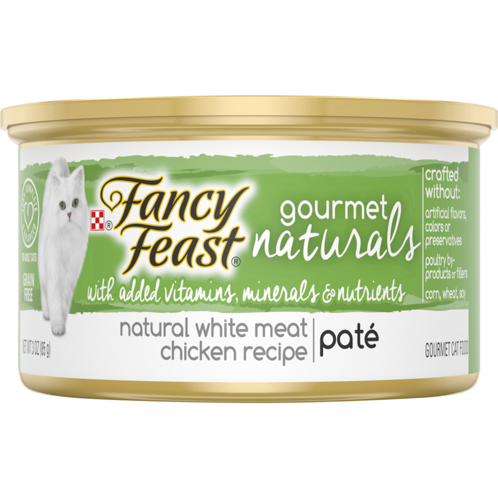 Fancy Feast Gourmet Naturals White Meat Chicken Wet Cat Food