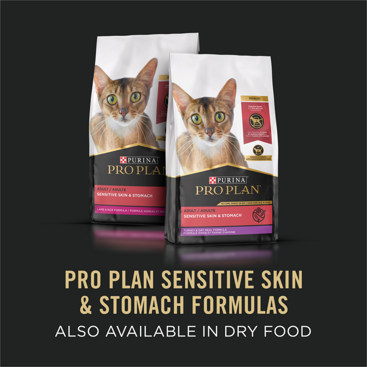 ProPlan Sensitive Skin & Stomach Poultry and Seafood Favorites Variety Pack Wet Cat Food