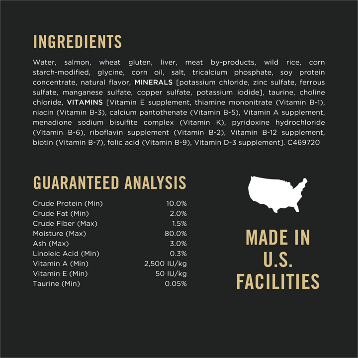 Purina Pro Plan Pate Salmon & Wild Rice Entree Wet Cat Food