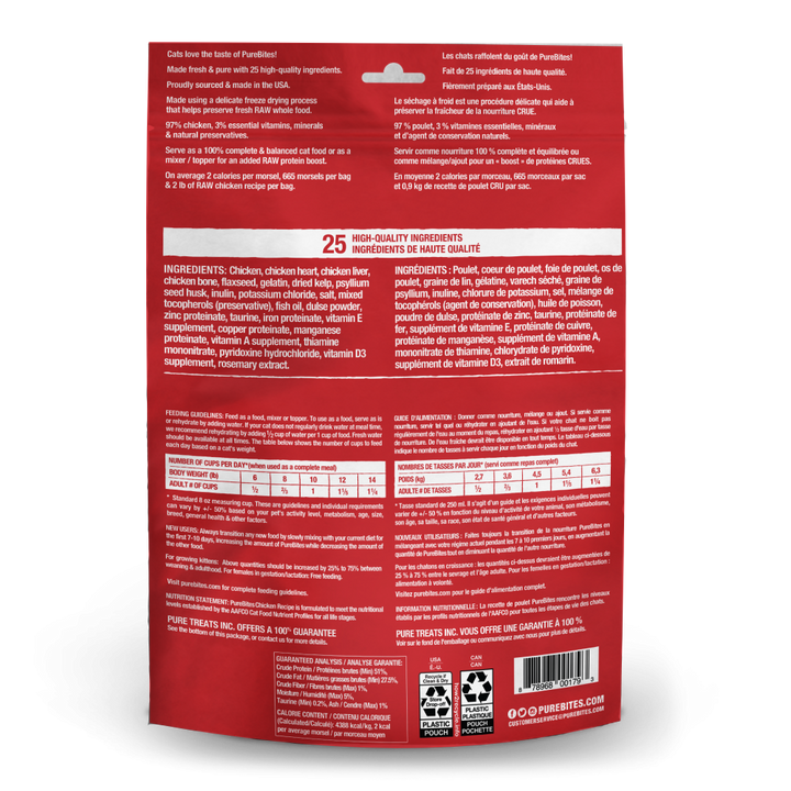 PureBites Chicken Recipe Cat Food/Topper