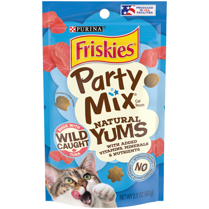 Friskies Party Mix Natural Tuna Cat Treats