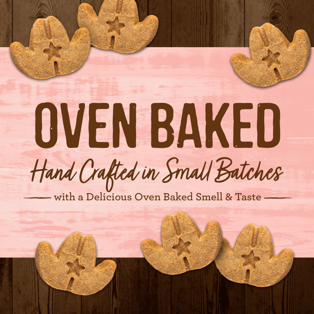 Merrick Cowboy Cookout Beef and Bacon Oven Baked Dog Treats