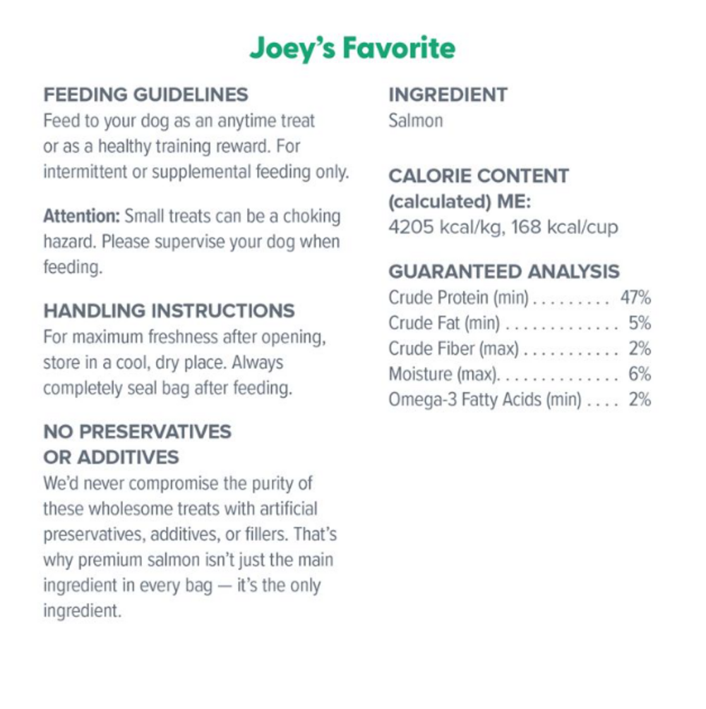 Dr. Marty Joey's Favorite Salmon Dog Treat