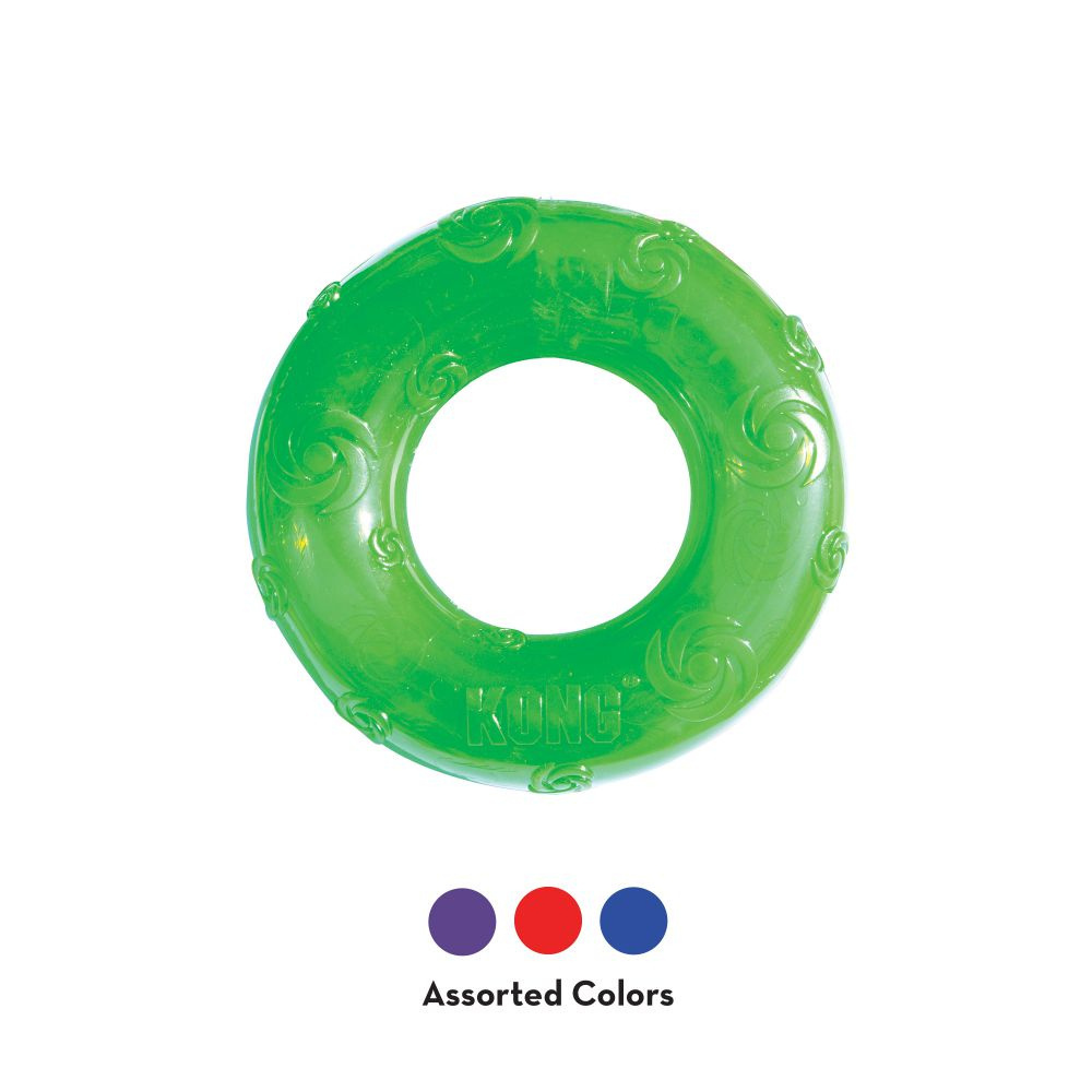 Kong Squeezz Ring Dog Toy