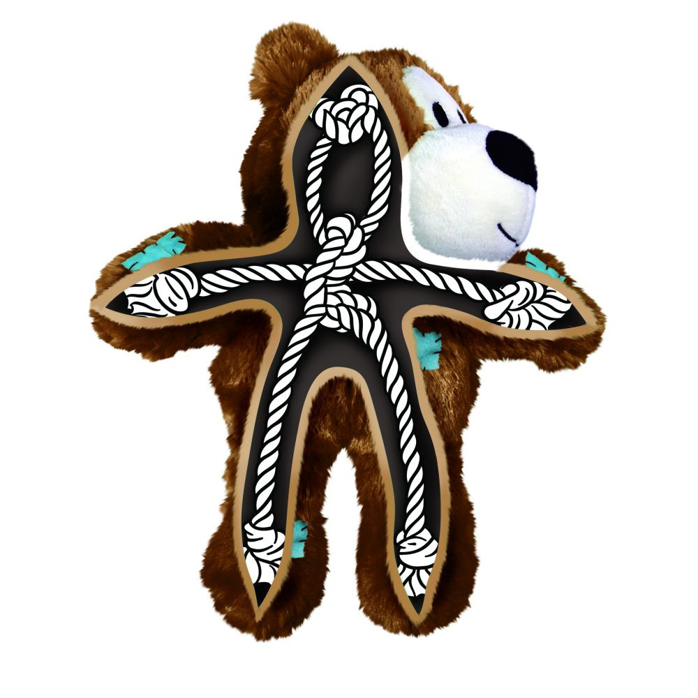 Kong Wild Knots Bear Hearts Dog Toy