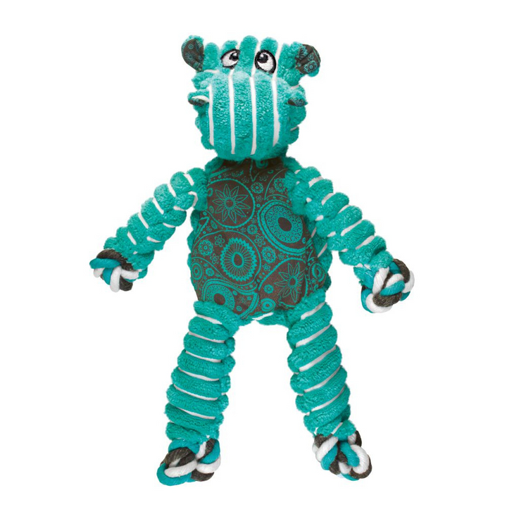 Kong Floppy Knots Hippo Dog Toy
