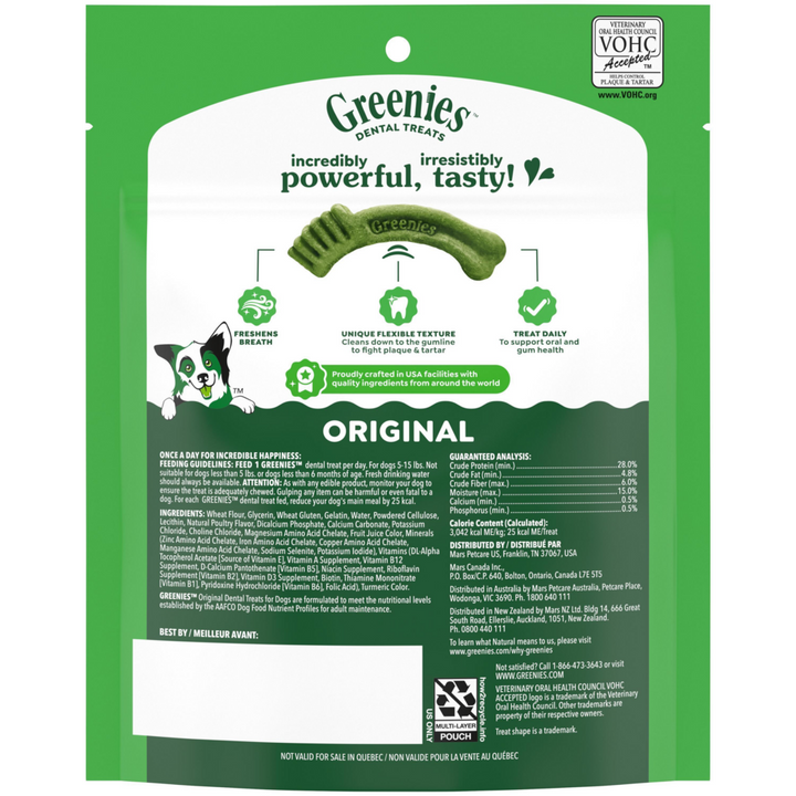 Greenies Original Dental Dog Chews Teenie