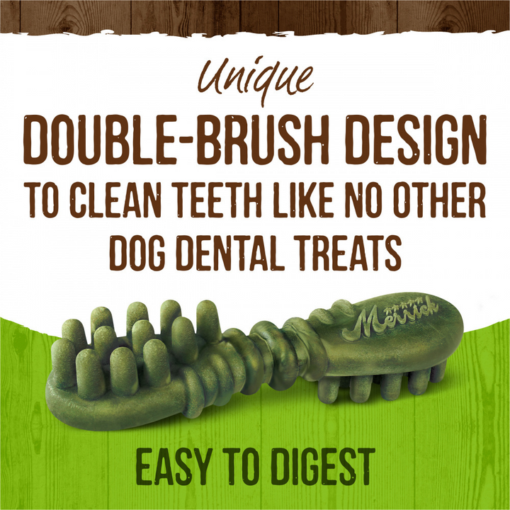 Merrick Fresh Kisses Coconut Oil and Botanics Dental Dog Chews Large