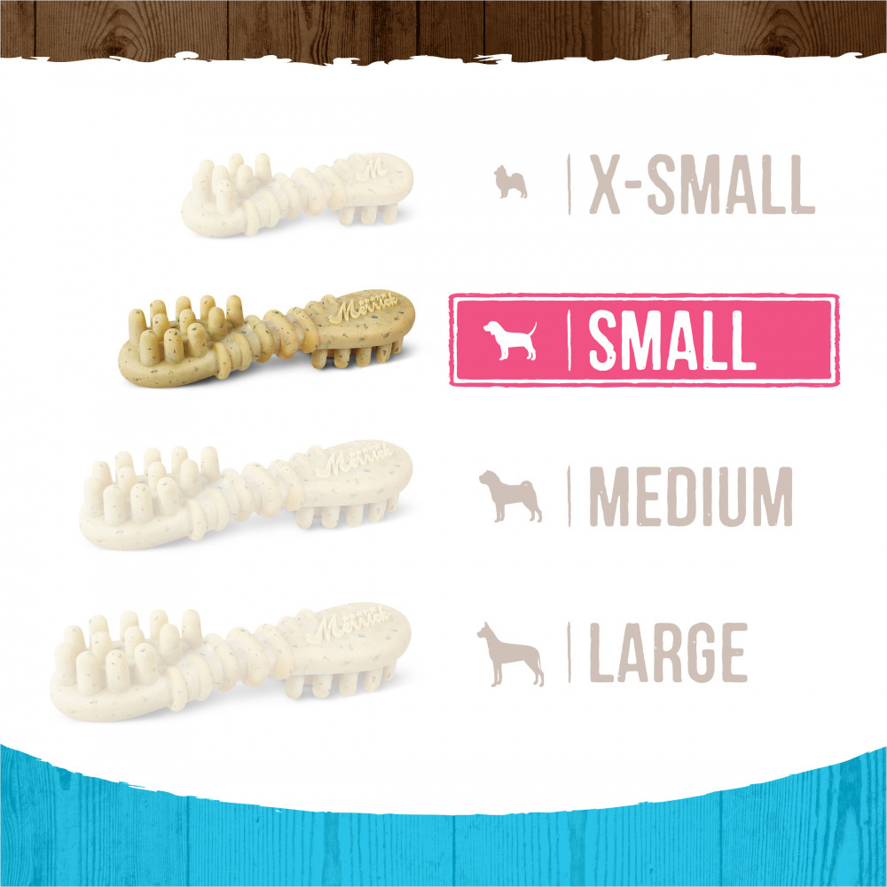 Merrick Fresh Kisses Mint Dental Dog Chews Small