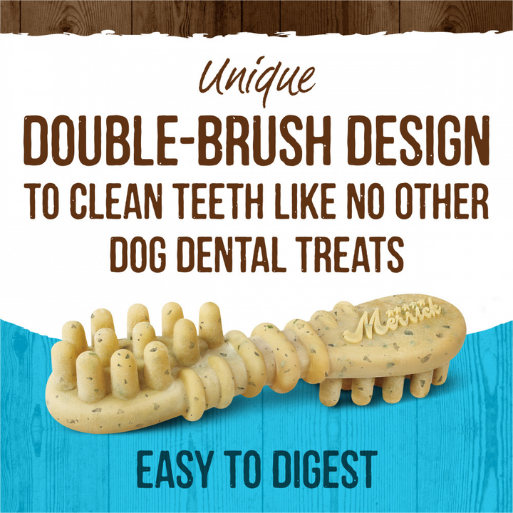 Merrick Fresh Kisses Mint Dental Dog Chews Large