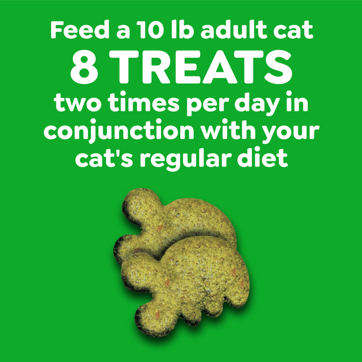 Feline Greenies Adult Dental Catnip Flavor Cat Treats