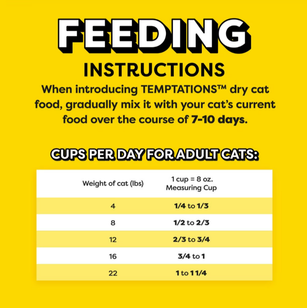 Temptations Block Party BBQ Dry Cat Food