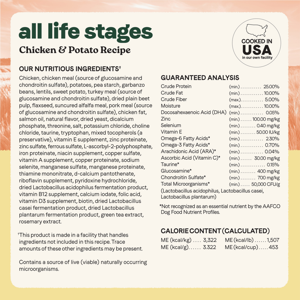 Canidae All Life Stages Chicken & Potato Dog Food