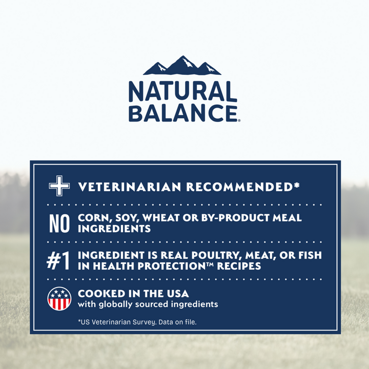 Natural Balance Health Protection Dry Dog Food, Lamb, Brown Rice & Pumpkin Recipe