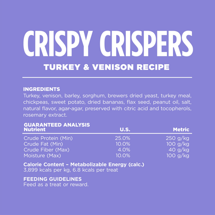 NutriSource Element Series Turkey & Venison Crispy Crispers