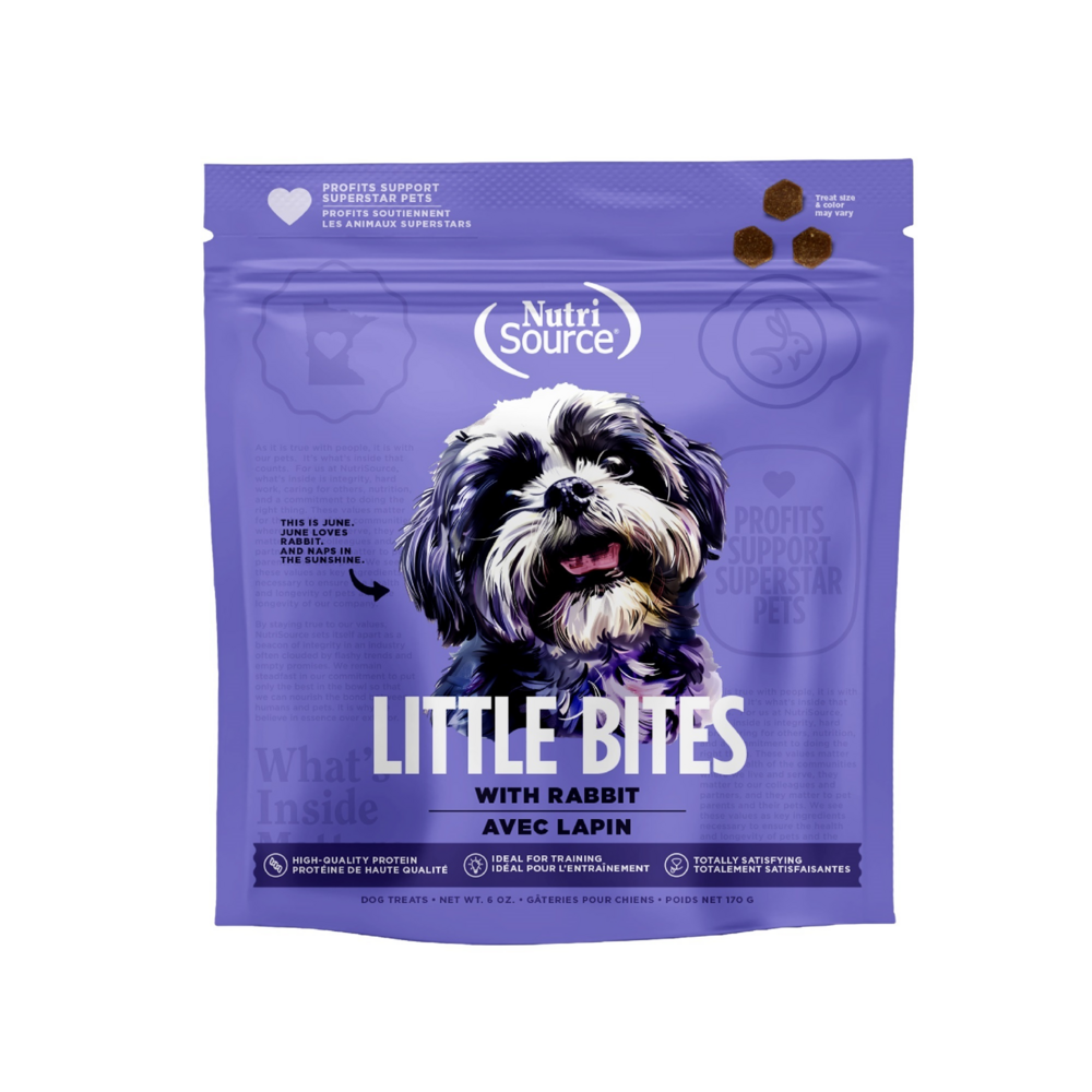 NutriSource Little Bites Rabbit Dog Treat