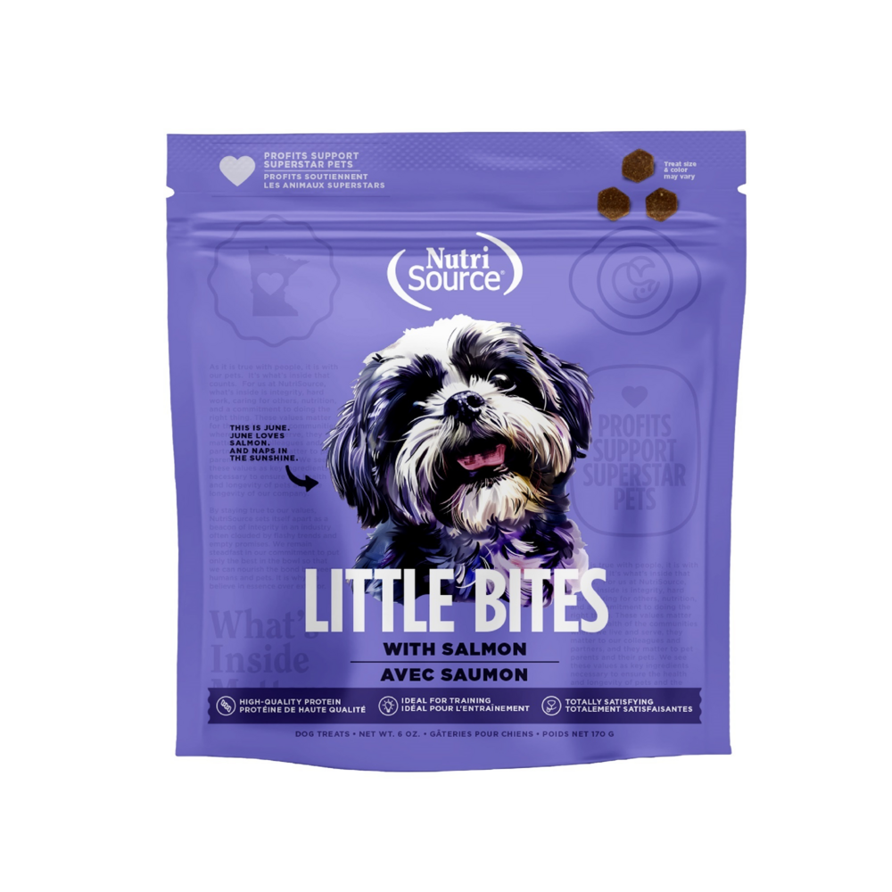 NutriSource Little Bites Salmon Dog Treat