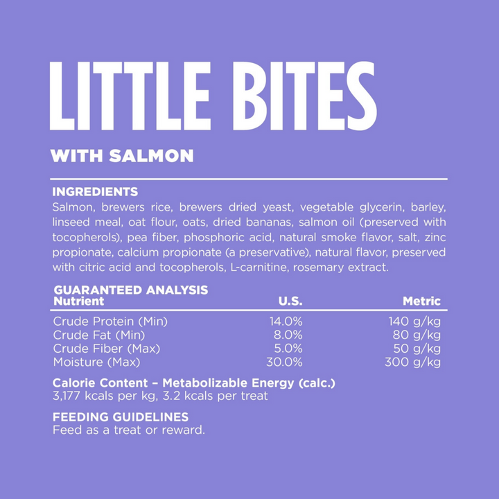 NutriSource Little Bites Salmon Dog Treat