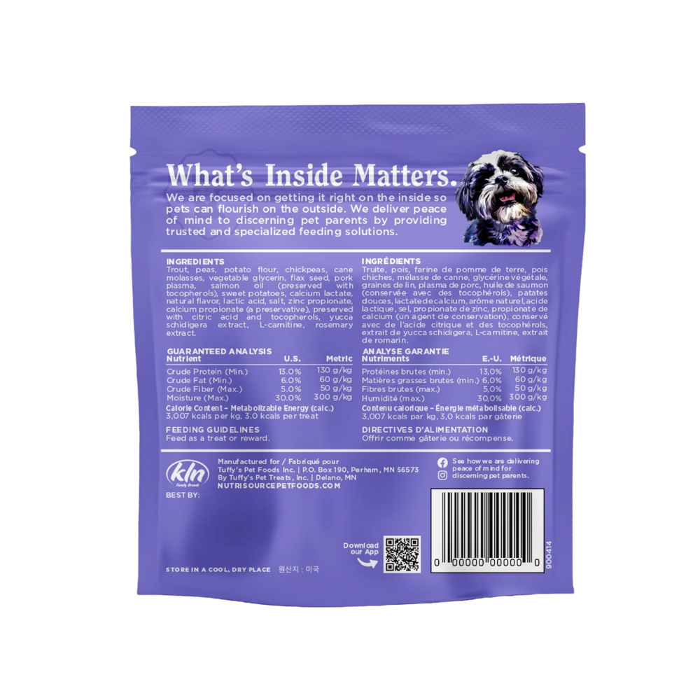 NutriSource GF Little Bites Trout Dog Treat