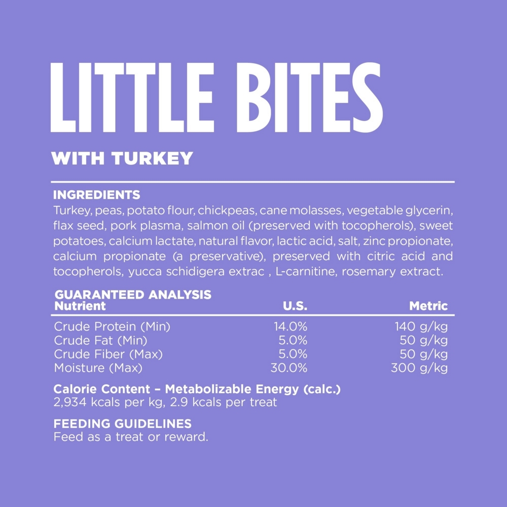 NutriSource GF Little Bites Turkey Dog Treat