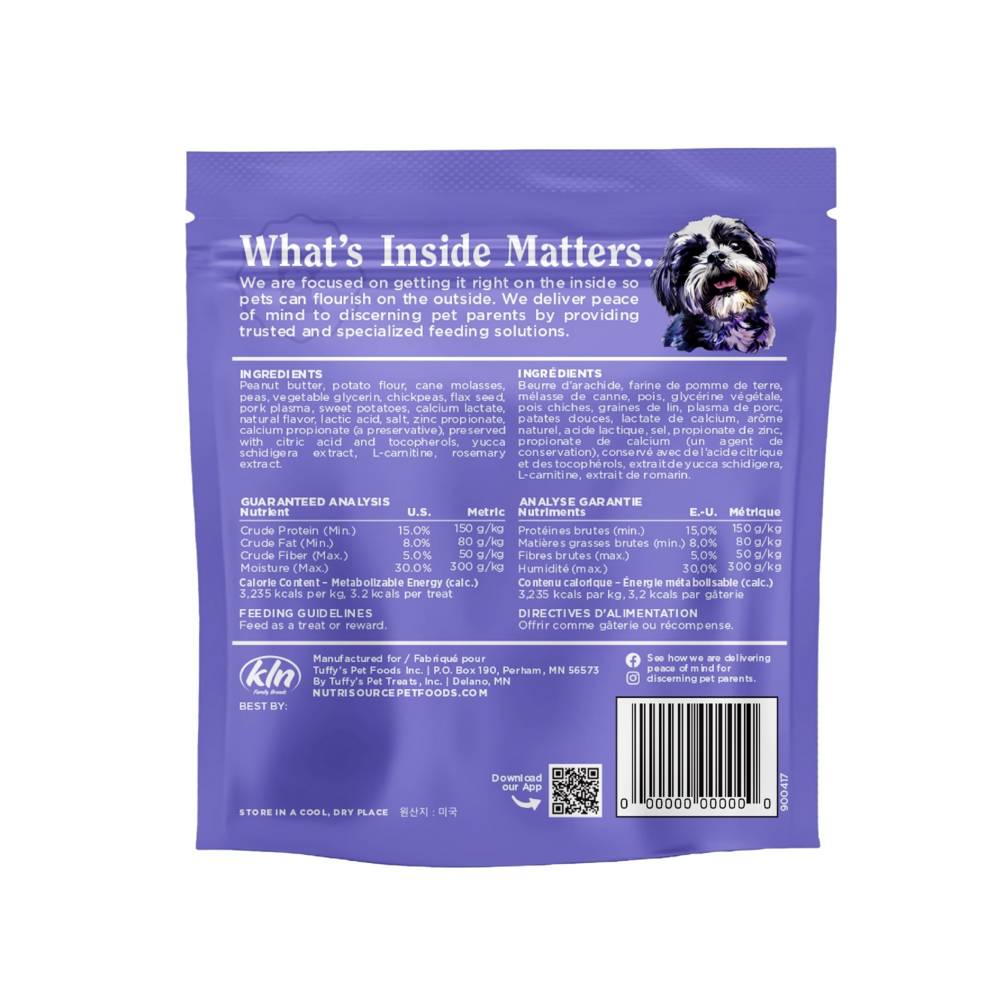 NutriSource GF Little Bites Peanut Butter Dog Treat