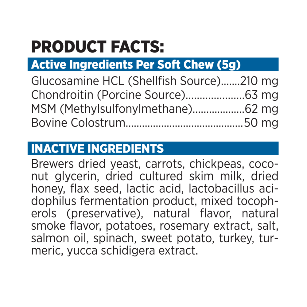 NutriSource AmpliFull Mobility Dog Soft Chew Supplement