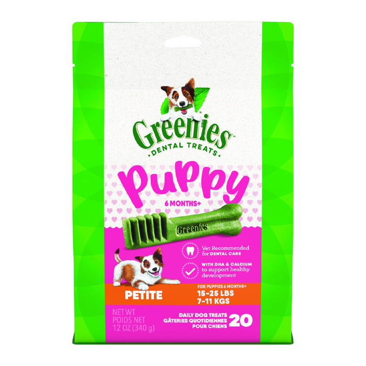 Greenies 6+ Months Puppy Petite Dental Dog Treats