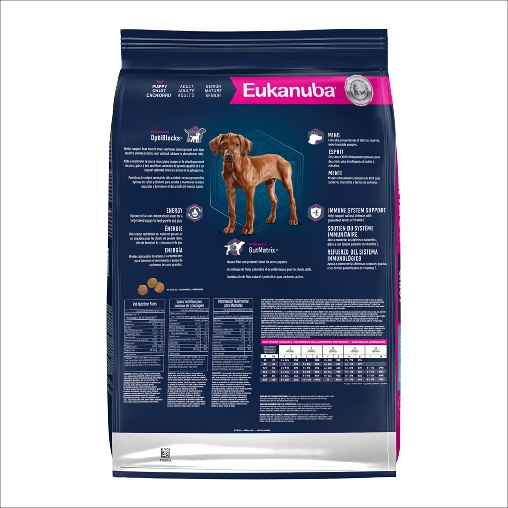 Eukanuba Large Breed Puppy Chicken Formula Dry Dog Food