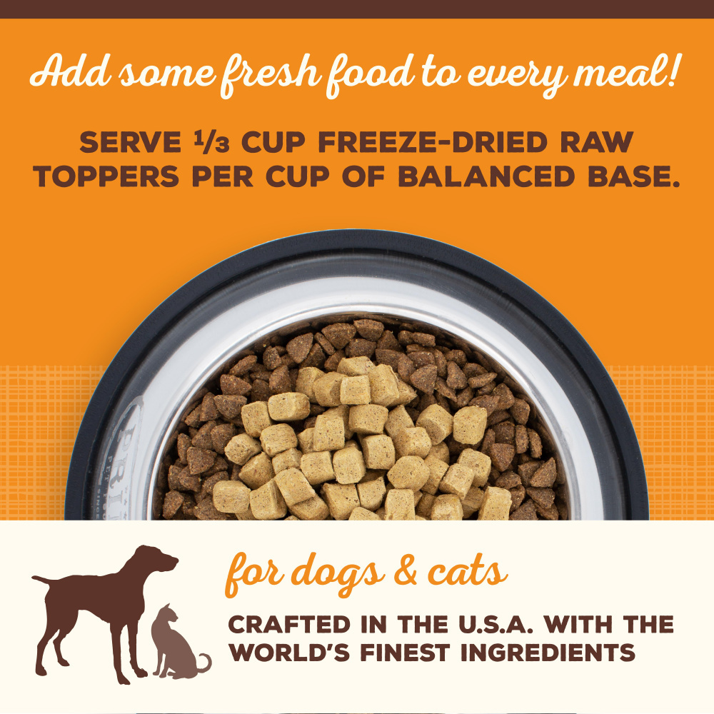 Primal Beef Cupboard Cuts Dog & Cat Topper