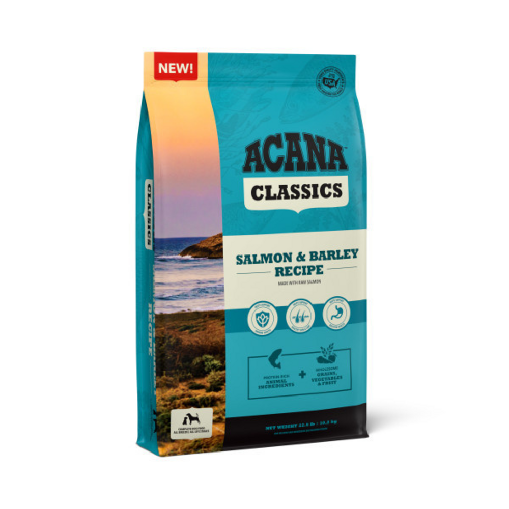 ACANA Classics Salmon and Barley Recipe, Dry Dog Food